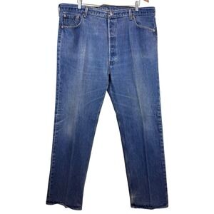 Levi's 501xx Men's Vintage Denim Faded-In Whisker Jeans 42X34 (actual) USA 1990s